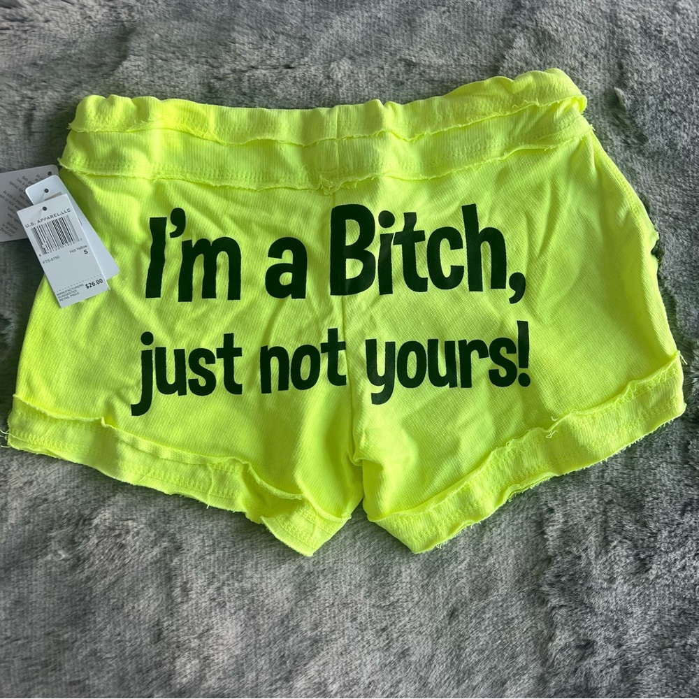 Brand New w/Tags Vibrant Neon Women's Shorts